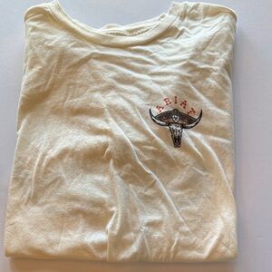 Ariat Off-White Bull Skull T-Shirt